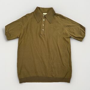 VTG Ban-Lon Polo Shirt 60s/70s Knit Mod Style Short Sleeve Retro Vibes Sz M